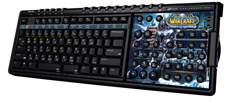обзор игровой клавиатуры SteelSeries zBoard Warth of the Lich King Exclusive