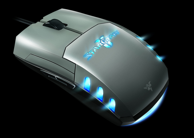 Мышь Razer Spectre с логотипом StarCraft II