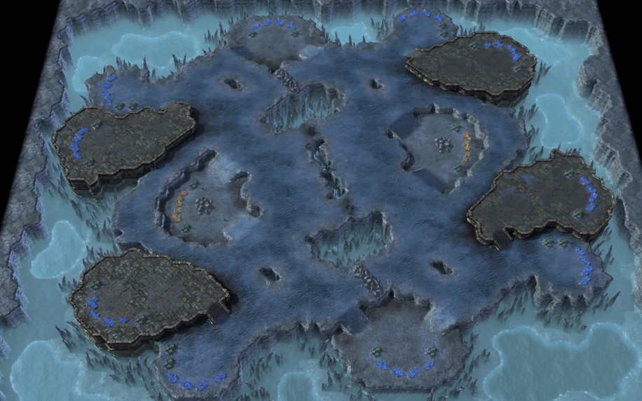 Starcraft 2 map: Normal 2