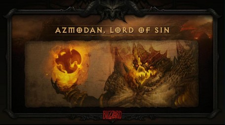 Один из сильнейших демонов Diablo 3, Азмодан