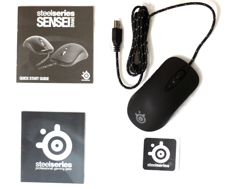 SteelSeries Sensei RAW комплектация