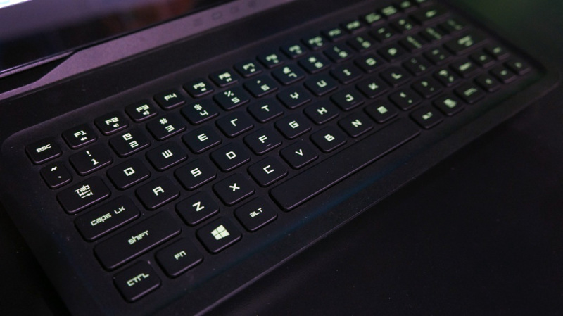 Razer Edge keyboard zoom