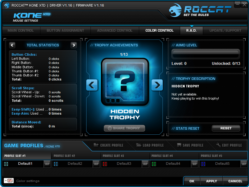 ROCCAT Achievements Display