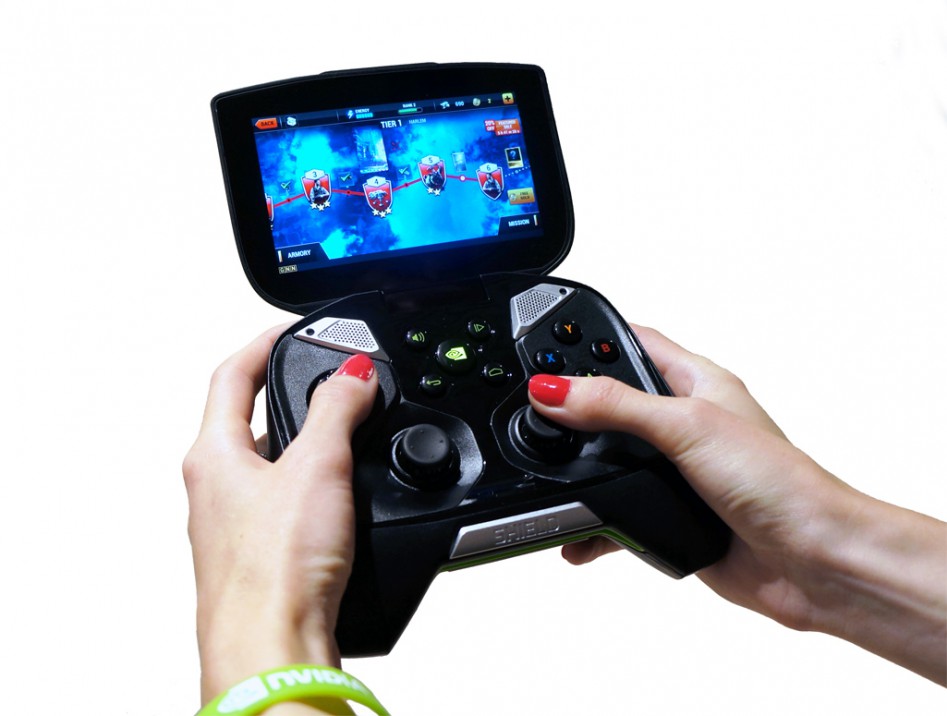 nvidia shield front