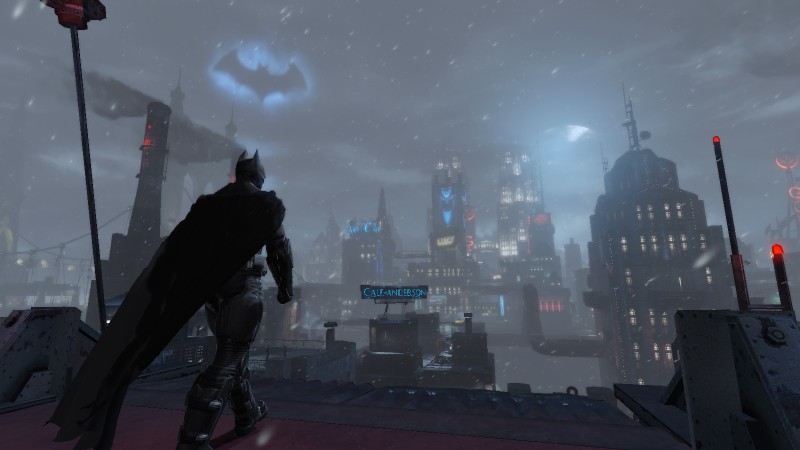 панорама arkham origins