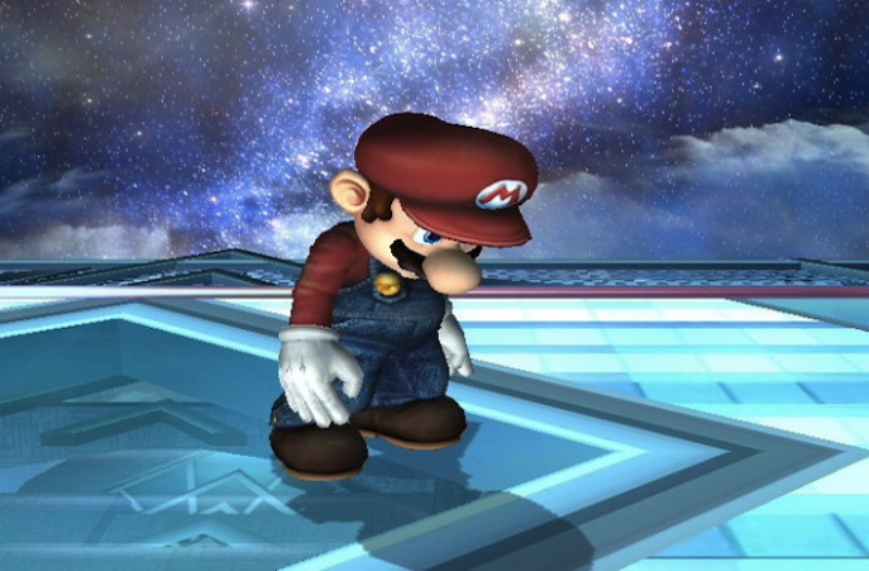 Sad Mario