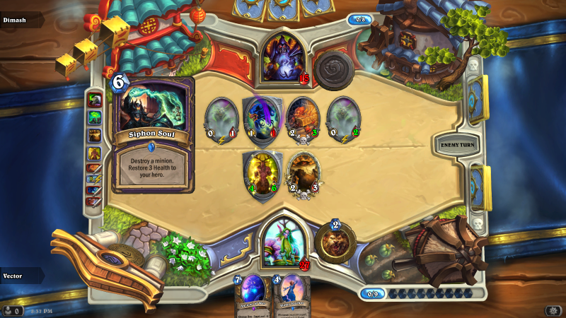 Дуэль в Hearthstone