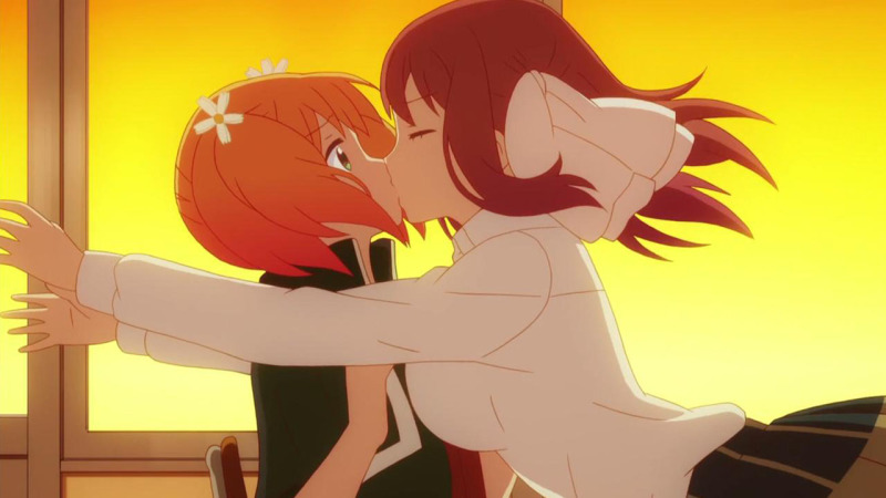 Sakura Trick kiss