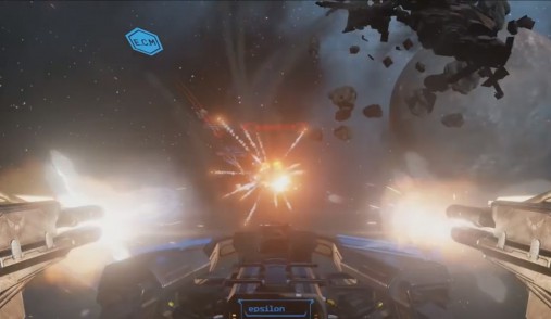 EVE VALKYRIE FANFEST  PRE ALPHA GAMEPLAY