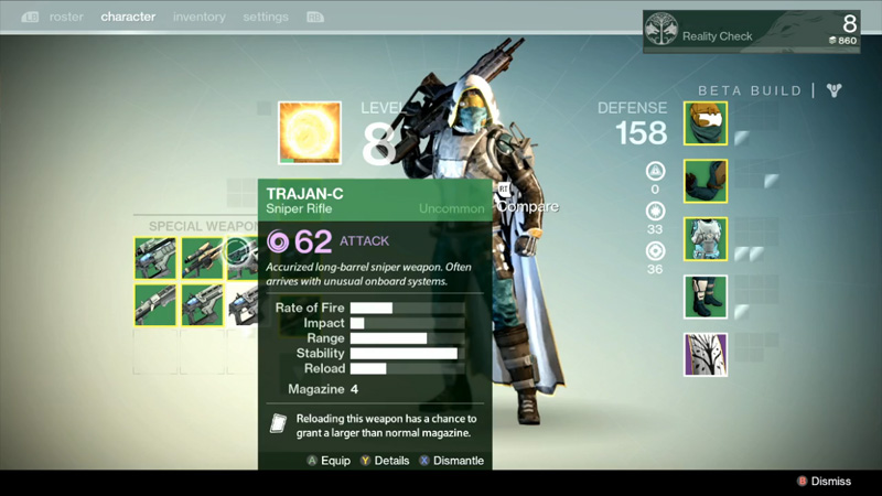 Destiny Beta trajan-c