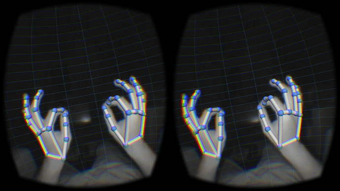 Leap Motion в виртуальности