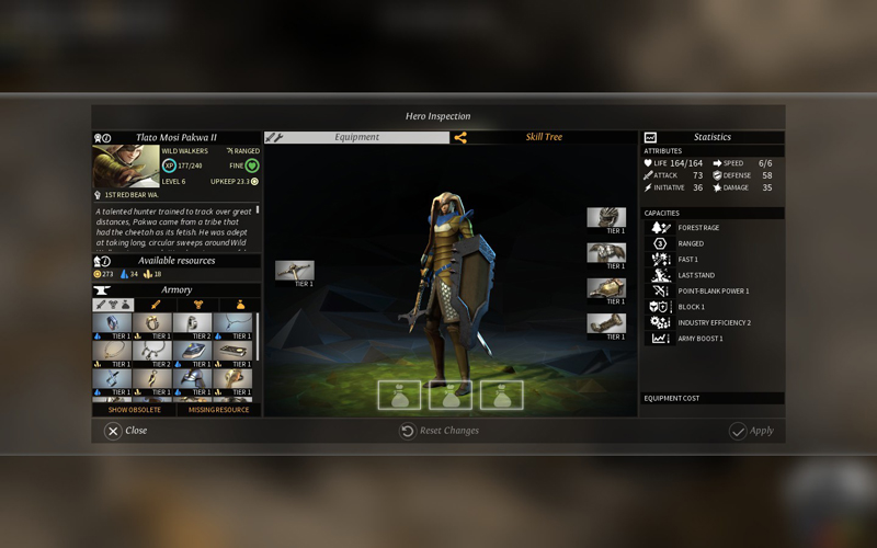 endless legend customization