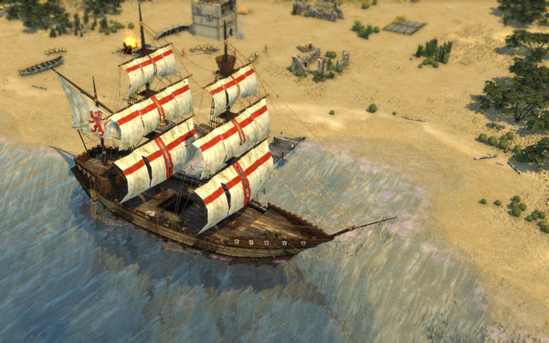 stronghold crusader 2 ship