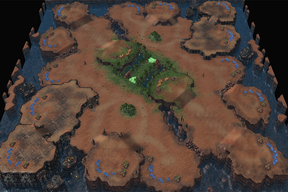 Карта starcraft 2