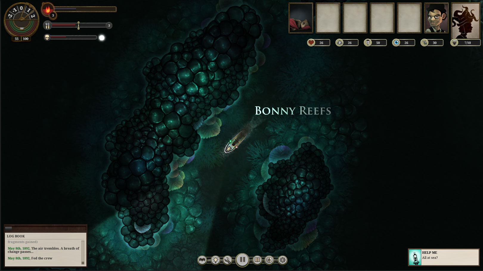 Sunless sea карта