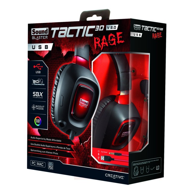 Tactic3D Rage usb v2