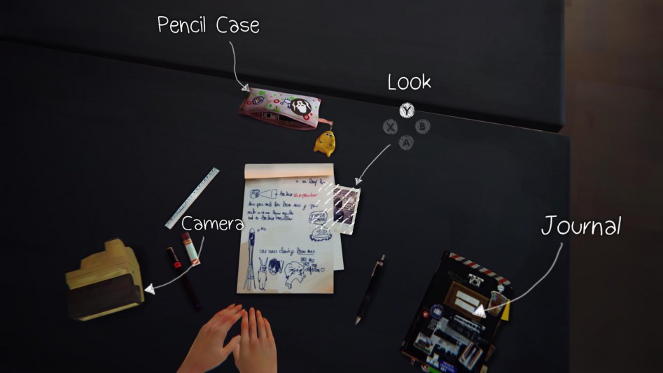 life is strange interface