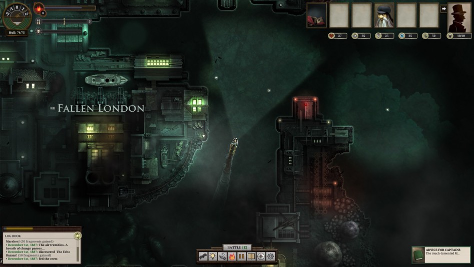 sunless sea london