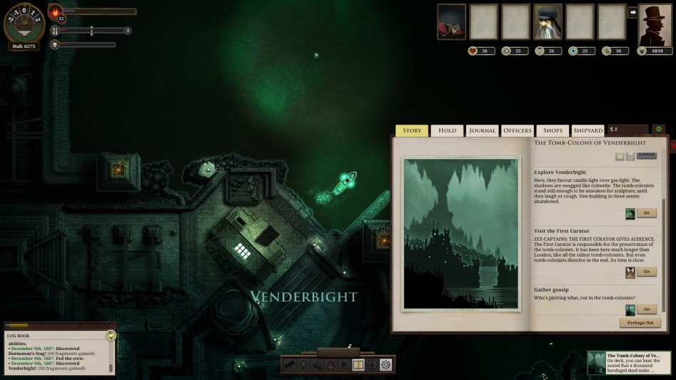 sunless sea story