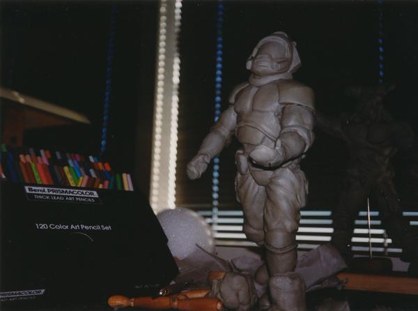 DOOMGUY clay model