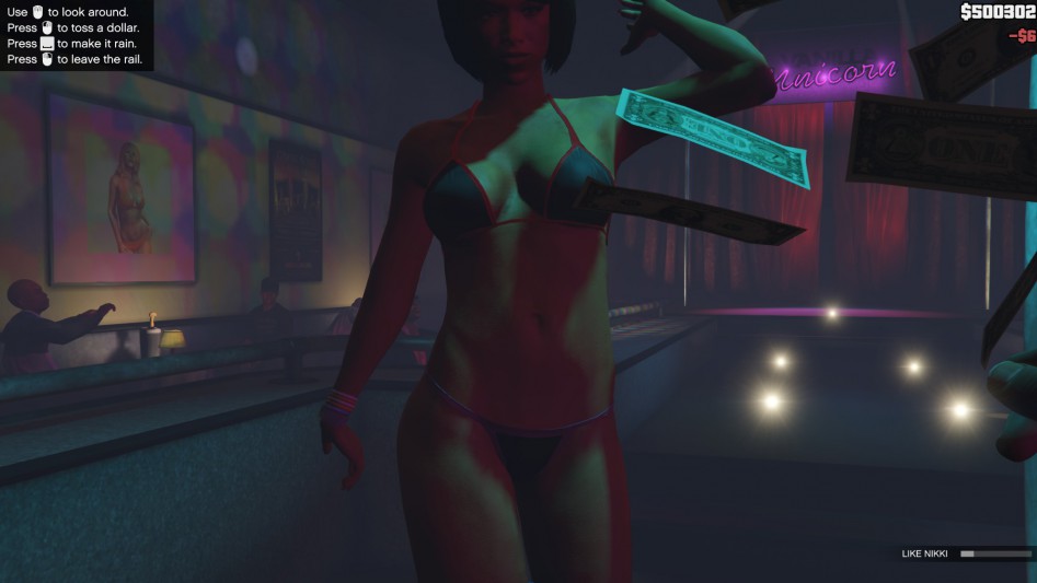 grand theft auto v pc strip club