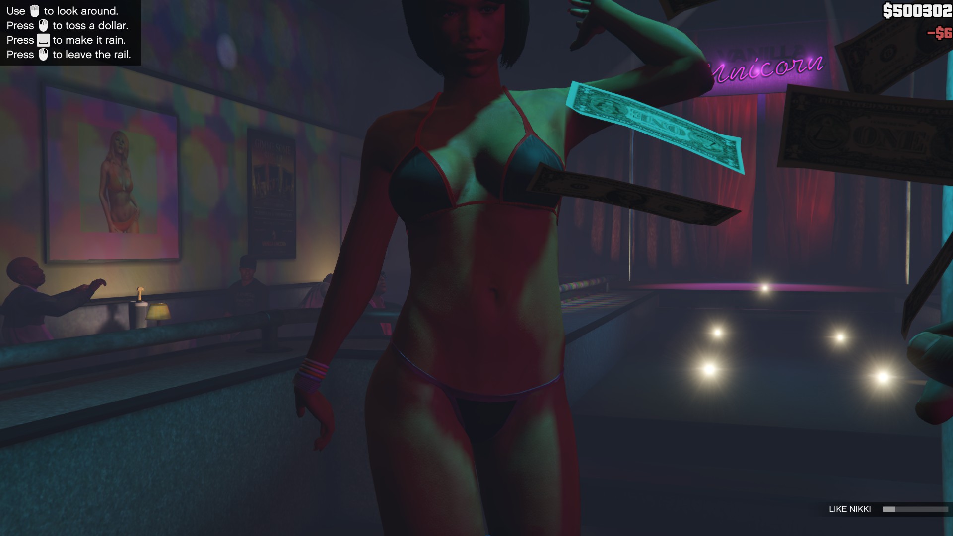 grand theft auto v pc strip club.