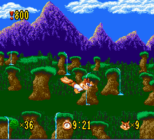 Bubsy для SNES