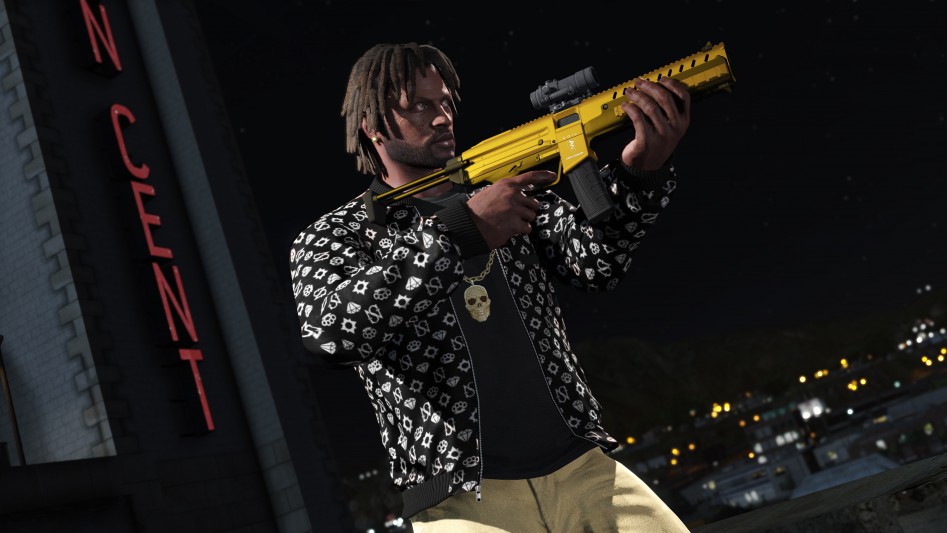 gta v ill gotten gains combat pdw