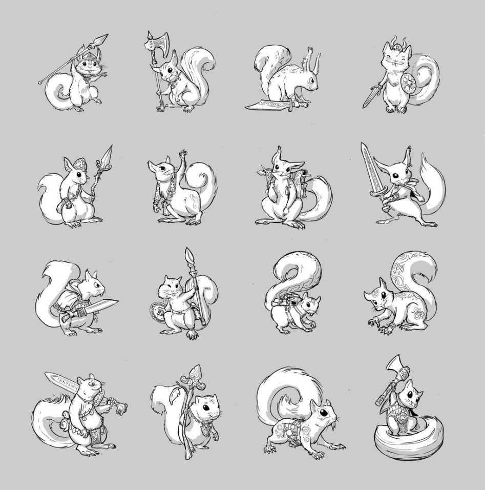 ratatoskr concept sketches