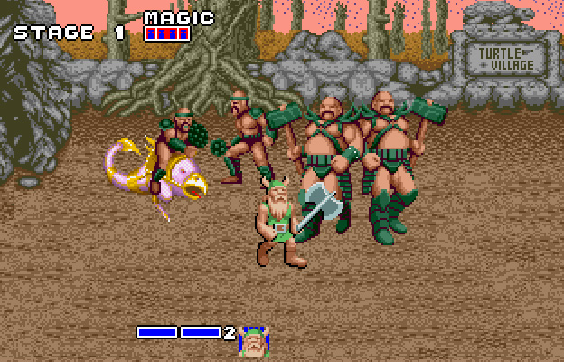 golden axe gnom