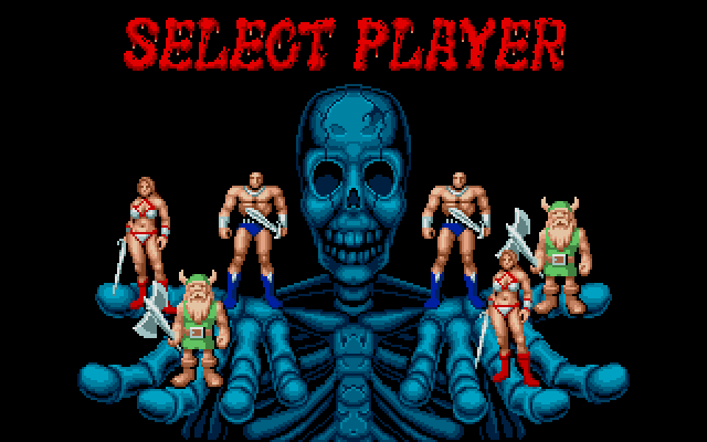 golden axe select player