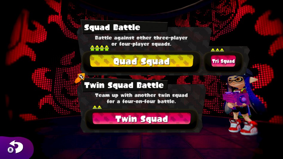 splatoon squad battle