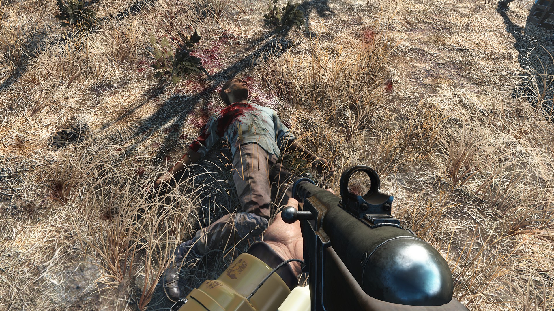 Fallout 4 много крови фото 79