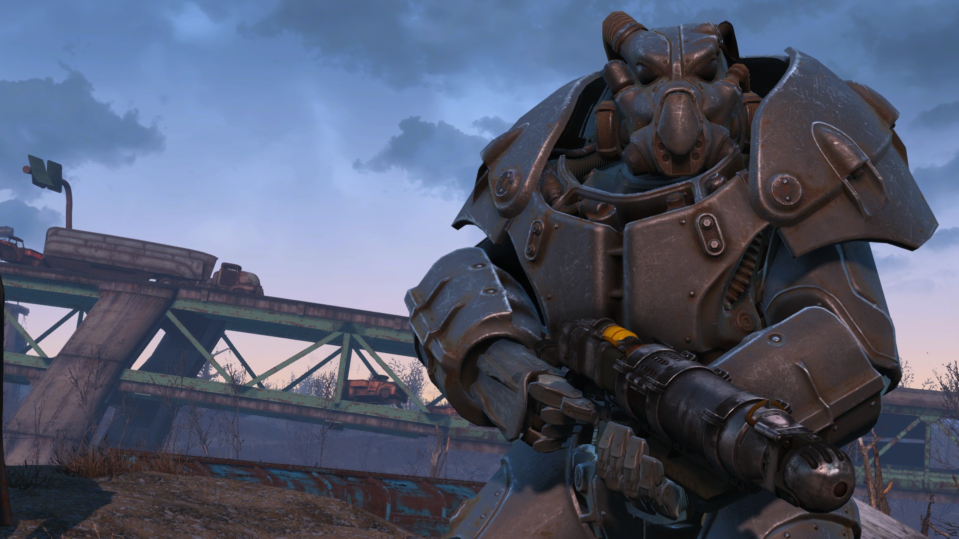 Fallout 4 power armor spawn фото 36