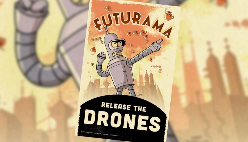 futurama drones