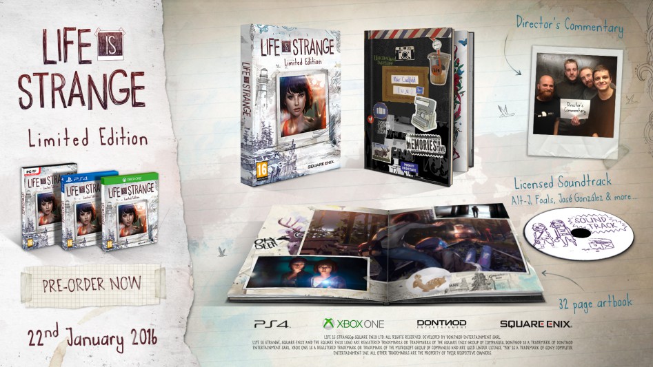 life is strange limited edition