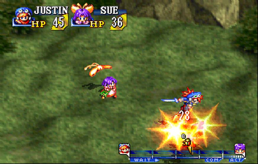 grandia battle