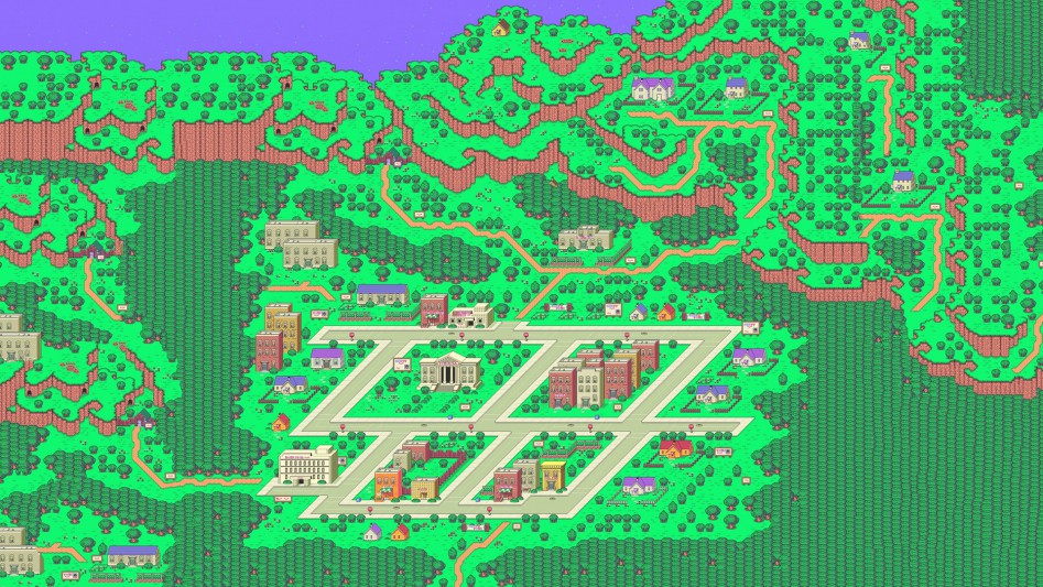 Earthbound map