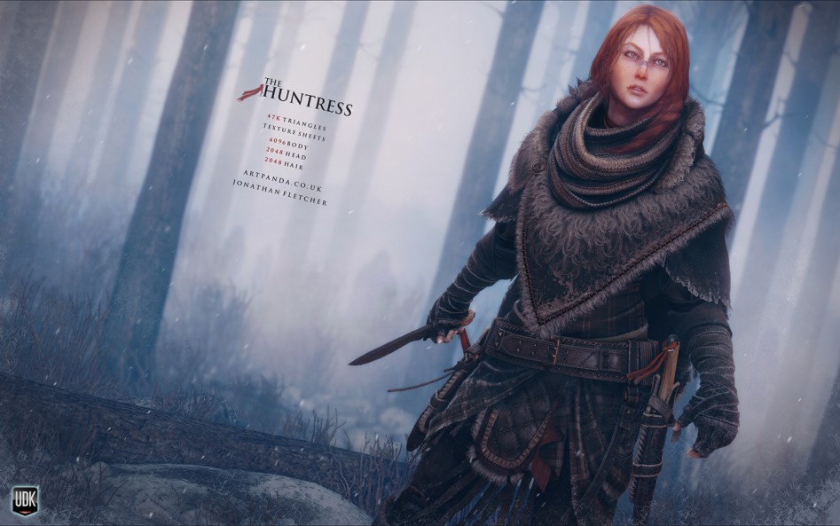 the huntress model