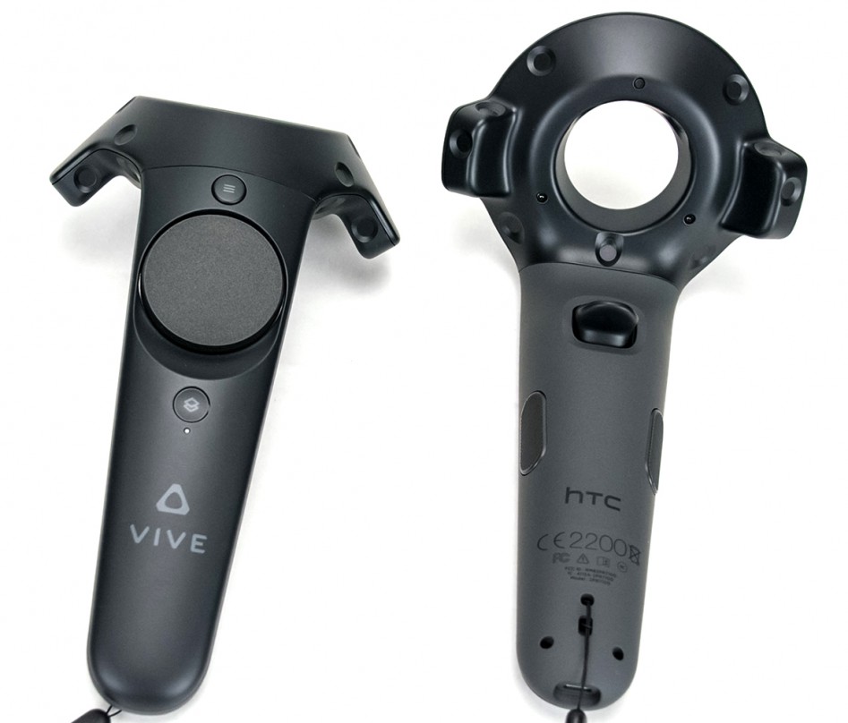 htc vive controllers both