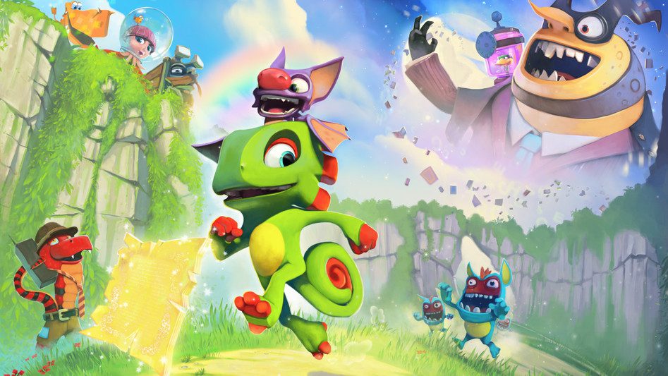 yooka laylee art