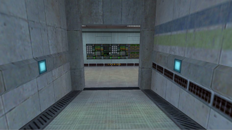 Сообщение о загрузке в Half-Life.