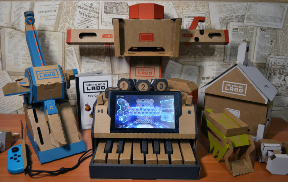 Записки картономана, или Обзор Nintendo Labo Variety Kit