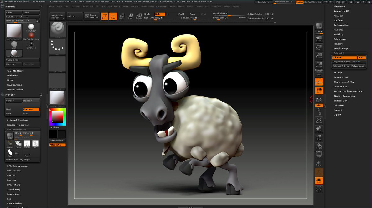 3d рисунки приложение