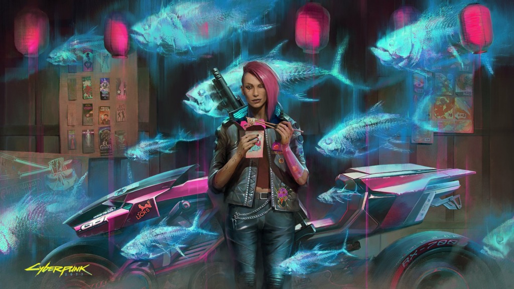 Киберпанк 2077 Тесла