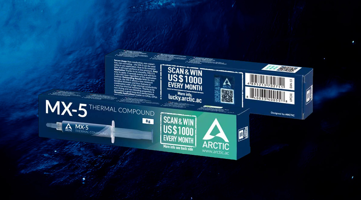 Arctic MX-5: обновление популярной термопасты впервые почти за 10 лет ...
